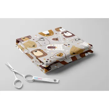 Softshell s beránkem, Malovaní medvědi Barva: Šedá