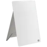 Stolní skleněný Nobo Flipchart A4 na poznámky, bílá