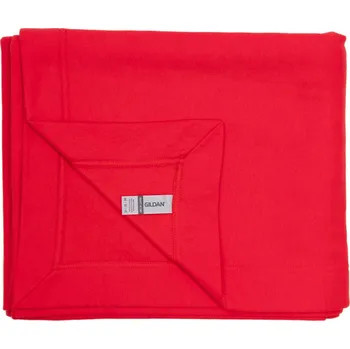 deka Deka Gildan Stadium z těžké směsi fleece - červená