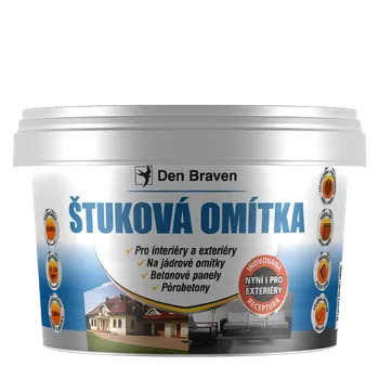 Stavební chemie Štuková omítka 4 kg Den Braven