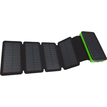 Powerbanka BOT Solární powerbanka SP1 6 panelů 20000 mAh zelená
