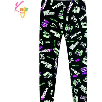Dívčí legíny Dívčí legíny Kugo SL0399, černé