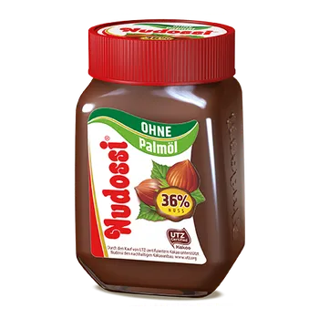 Nudossi Premium lísko-oříšková pomazánka bez palmového oleje 300g