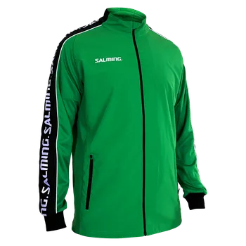 Pánská mikina SALMING Delta Jacket Men Green XXL - Zelená/XXL