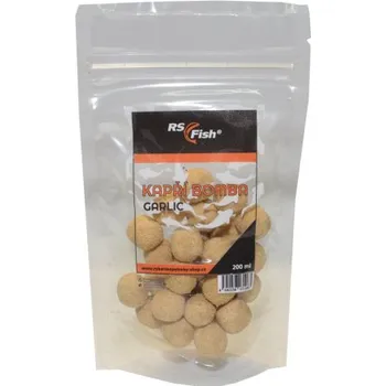 Boilies RS Fish Kapří Bomba - Česnek