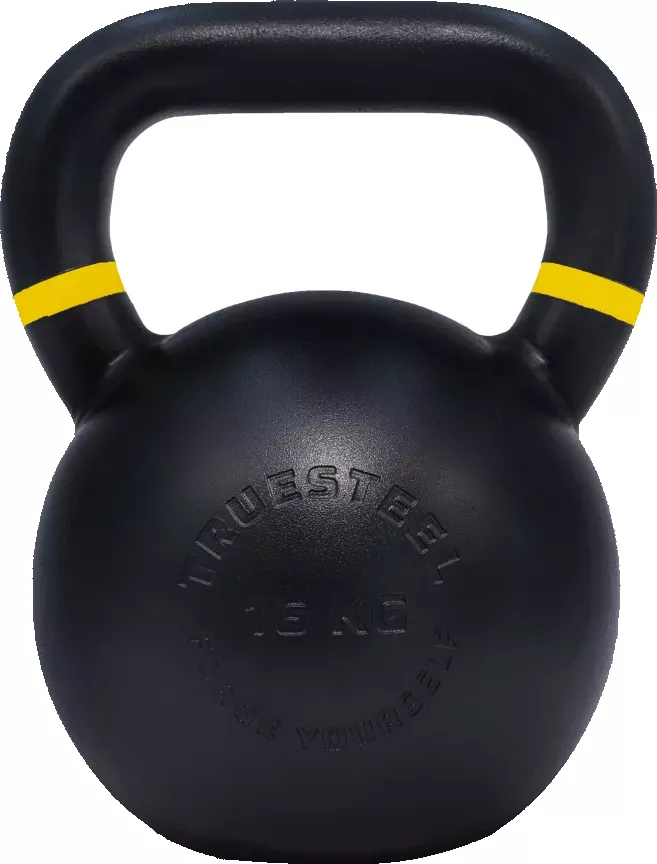 TRUESTEEL Ocelový Kettlebell 4 kg - 36 kg 16 kg