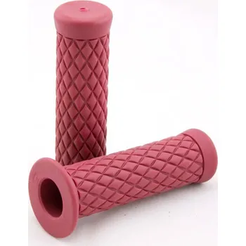 HS MOTO - Německo Diamond Caffé Custom gripy 22mm (7/8) provedení: Diamond bordó gripy