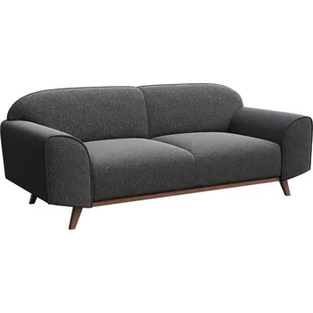 Pohovka Tmavě šedá látková dvoumístná pohovka MESONICA Nesbo I 193 cm