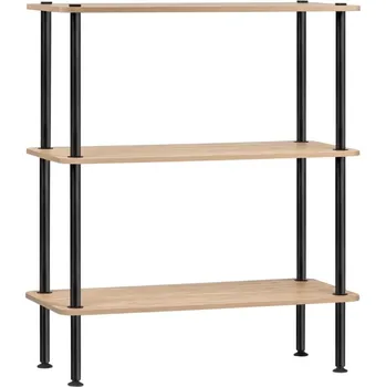 regál noo.ma Dubový regál Teidi 90 x 80 cm