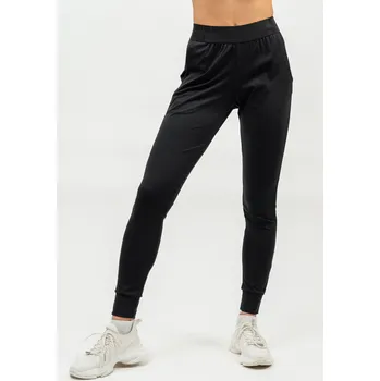 Dámské legíny NEBBIA Slim fit legíny s kapsami GYM SPIRIT černá S