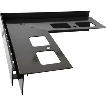 okap Balkonová lišta OKAP PROFI - vnější roh (Hliníkový roh vnější, 240x240 mm, barva grafit 7024)