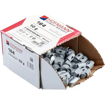 Sada na opravu pneumatiky 164-10g závaží francouzské zinek