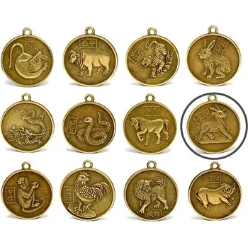 Náramek FENGSHUIHARMONY KOZA Mince Zodiak