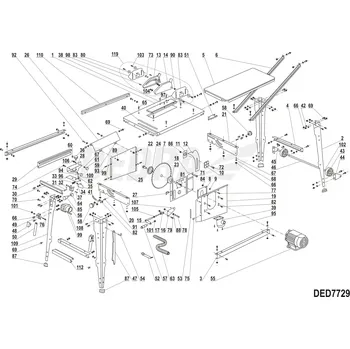 Horní kryt štítu DEDRA XDED7729.113