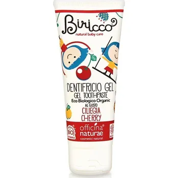 zubní pasta BIO dětská zubní pasta bez fluoru - třešeň, 75 ml