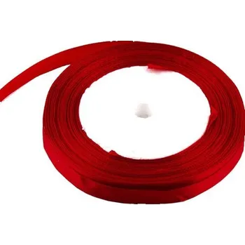 Stuha Stuha saténová 1 cm x 23 m - červená