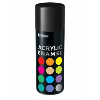 Barva ve spreji Akrylový email ve spreji - lesklá černá 400ml/RAL 9005
