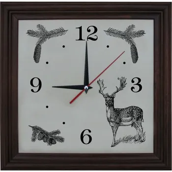 Hodiny Hodiny daněk 982 - tmavý rám