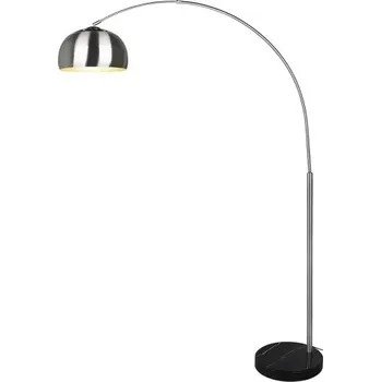 Stojací lampa Trio 411700107 stojací svítidlo Argentina 1x60W | E27 | IP20 - nožní spínač, matný nikl + Sada inteligentní žárovky E14 s dálkovým ovladačem - RGB, WiZ