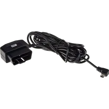 Kabeláž pro napájení DVR kamery z OBD konektoru na miniUSB