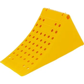 Zajišťovací klín kola ZAKLADACÍ KLÍN POD KOLA VELKÝ 200X230X473MM