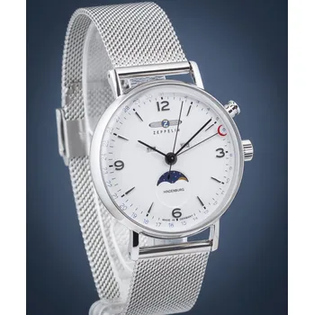 Módní doplněk Hodinky Zeppelin LZ129 Hindenburg Moonphase 8076M-1