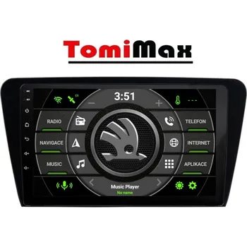Autorádio TomiMax Škoda Octavia III Android 14 autorádio s WIFI, GPS, USB, BT HW výbava: 4 Core 1GB+16GB LOW, Velikost obrazovky: Dotyková obrazovka: 10,1"