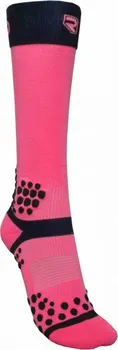 Pánské ponožky Runto Press 2 kompresní podkolenky růžové