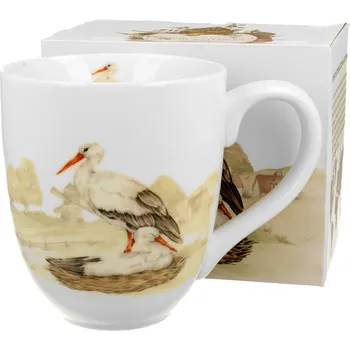 DUO Gifts DG - Velký porcelánový hrnek XXL ČÁPY v dárkové krabičce - 1 litr