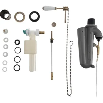 Kerasan WALDORF-RETRO splachovací mechanismus s řetízkem, bronz 754593