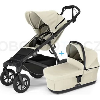 Kočárek Thule Urban Glide 4-wheel Soft beige 2024 + korbička Soft beige