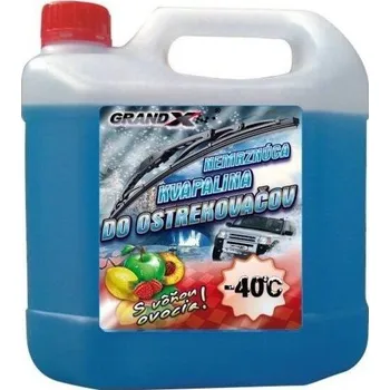 Náplň do chladiče a ostřikovače GrandX Nemrznoucí směs -40°C, 3L