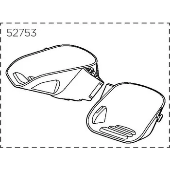 cyklosedačka Opěrky nohou Thule 52753