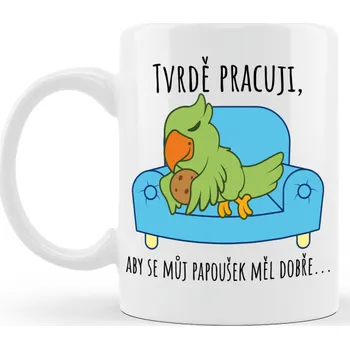 Ahome Hrneček - Tvrdě pracuji, Barevný papoušek