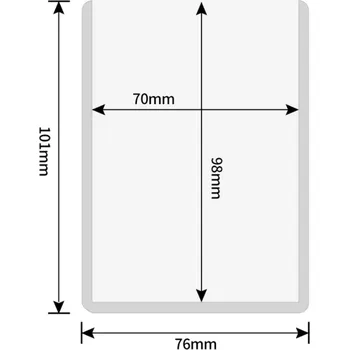 Příslušenství ke karetním hrám Ochranné transparentní obaly na Pokémon karty 2 kusy