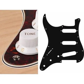 Příslušenství pro strunný nástroj Boston SL-413-TI, Pickguard Stallion SSS