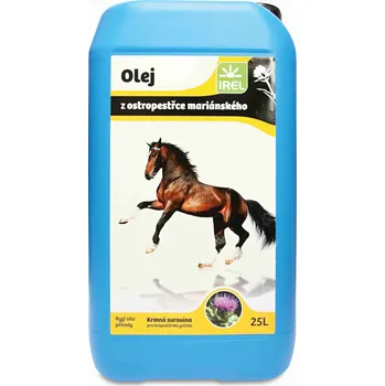 Irel Olej z Ostropestřce mariánského pro zvířata 25 000 ml
