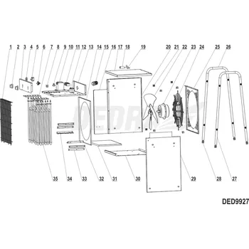 Auto-moto Přepínač 25T125 DEDRA XDED9927.05