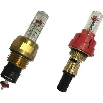 rozdělovač topení TIEMME 1/2" průtokoměr 0-5,0 litru