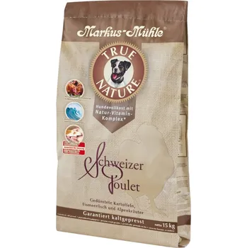 Krmivo pro psa Granule TRUE NATURE, 15kg, granule lisované za studena