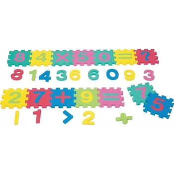 Pěnové puzzle Čísla + znaménka - FM 824