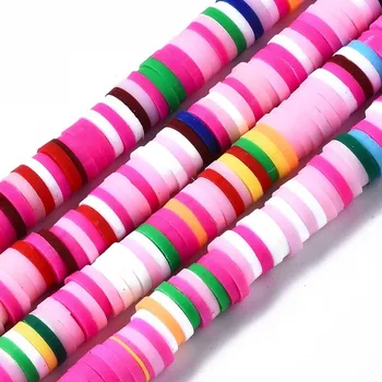 Dětské navlékací korálky Korálky Heishi č.25 (6mm)