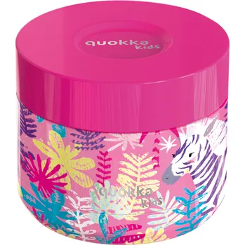 Dětská termonádoba na jídlo, 360ml, Quokka, zebra