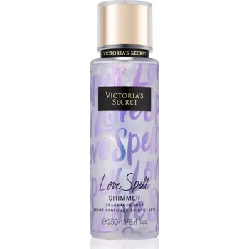 Tělový sprej Victoria's Secret Love Spell Shimmer tělový sprej se třpytkami pro ženy 250 ml
