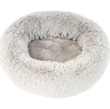 Pelíšek pro psa Pelíšek pro psa kulatý LUXURY Hornbach 60 cm šedý