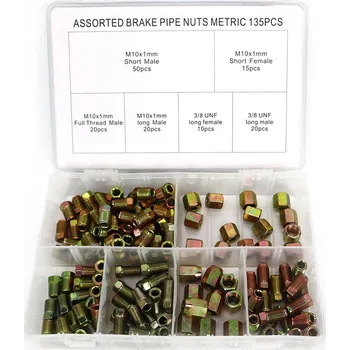 Nářadí pro automobil šroubení pro brzdové trubky, sada 135 ks - 100-07992