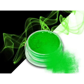 Přípravek na nehty Ráj nehtů Smoke pigment - Neon Green
