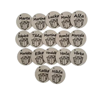 DCH JMENOVKY NA DÁRKY