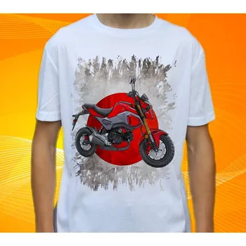 Pánské tričko tričko HONDA GROM 122 (tričko s motorkou )