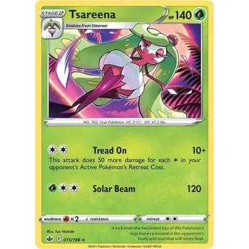 Společenská hra Pokémon karta Tsareena 015/198